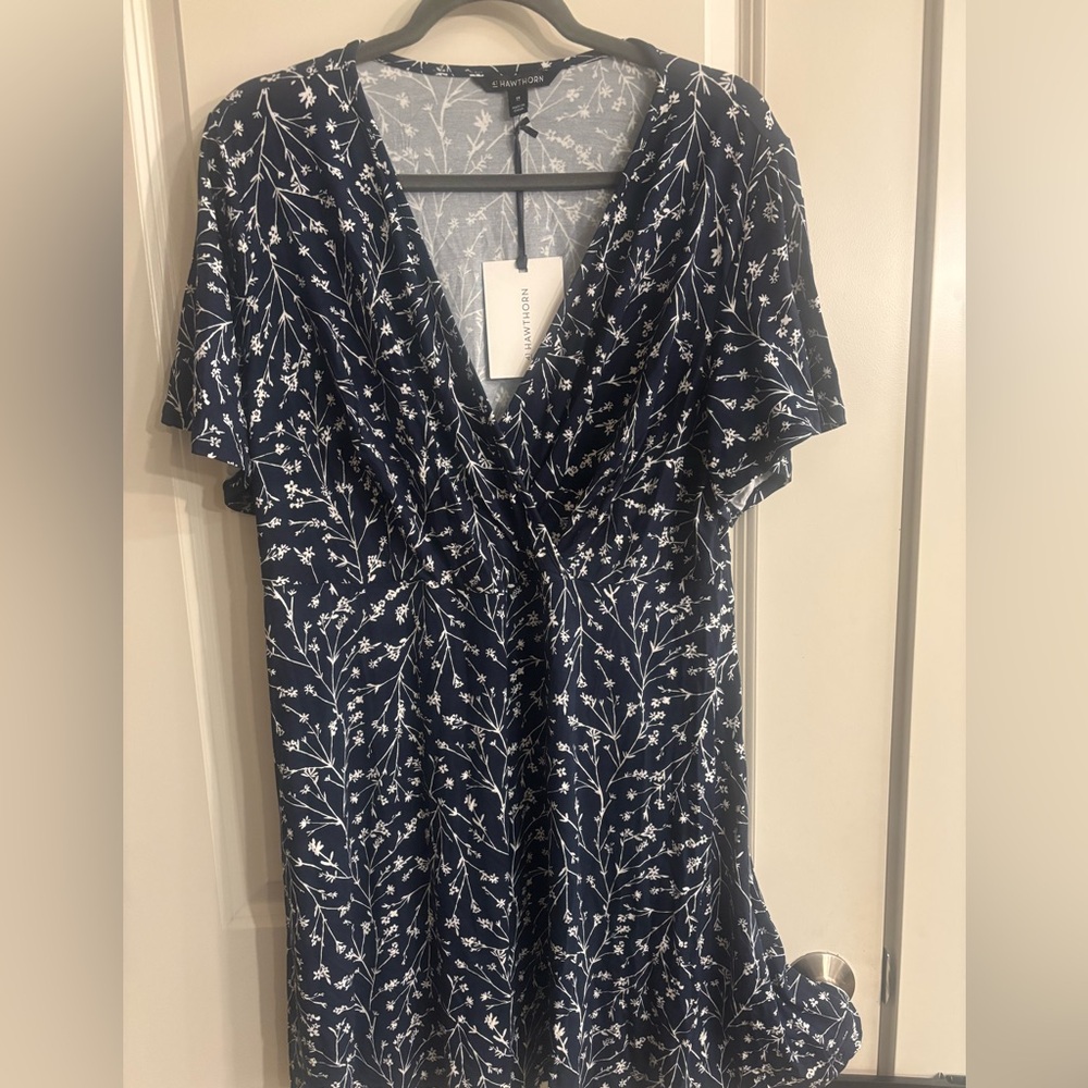 New With Tags Women’s 41 Hawthorn Elise Jersey dress. Size 2x - Picture 1 of 3